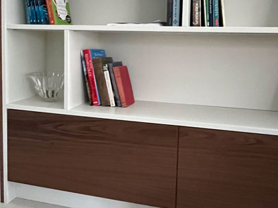 Bespoke Lit Bookcase (Gallery  4)