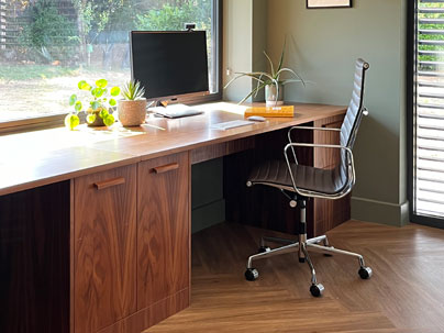 Home office - Bespoke Walnut - Gallery 1