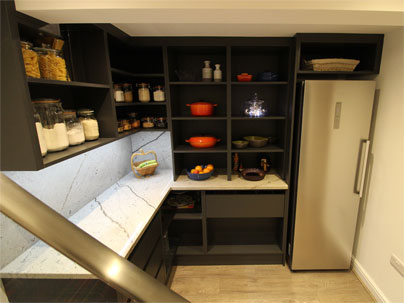 Oak Veneer Pantry - Gallery 1