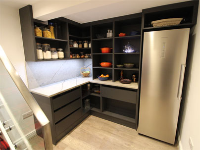 Oak Veneer Pantry - Gallery 2