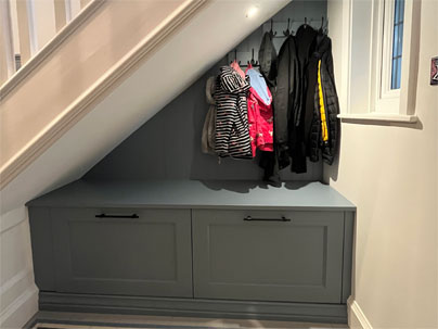 Hallway Storage & Utility Rooms